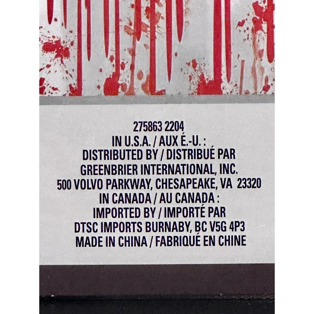 Halloween Bloody Drips Wall Border‎ Decoration 12 in x 25 ft